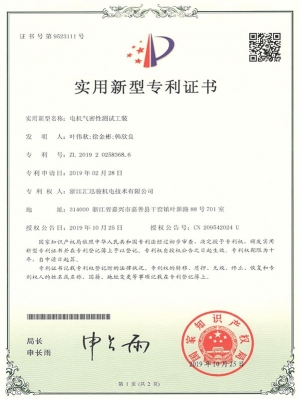 HZL009 motor air tightness test tool (utility model)